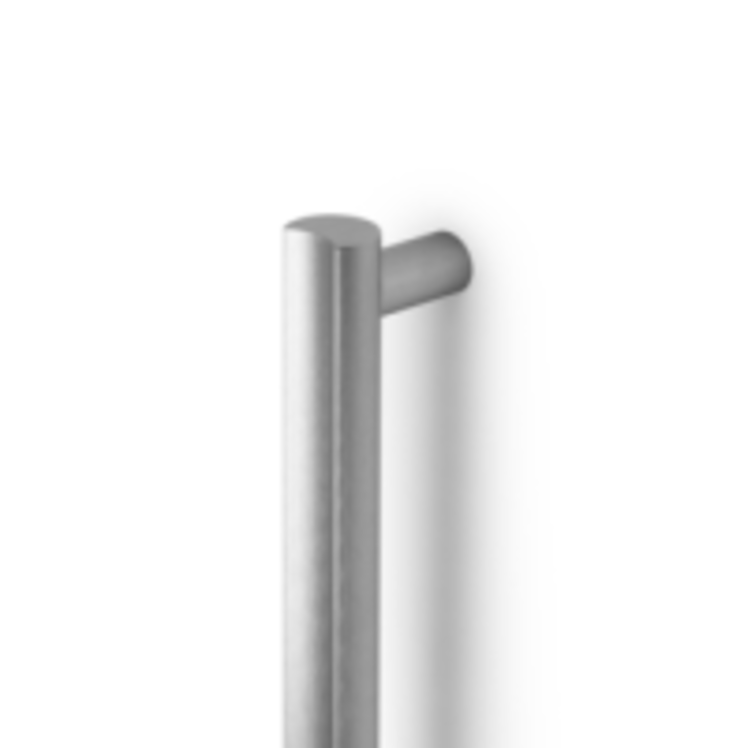 Greep MOON BIG BA1056-528 L1096 aluminium rvs-look